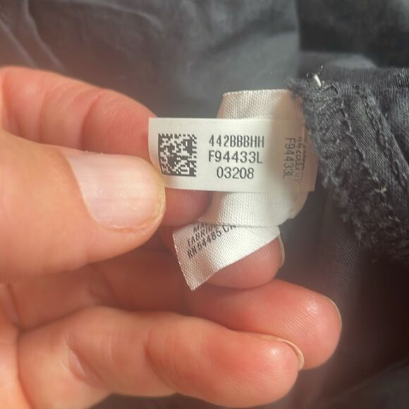 Aerie Rock N Ruffle Flowy Mini Skirt Size Small Black - Picture 8 of 8